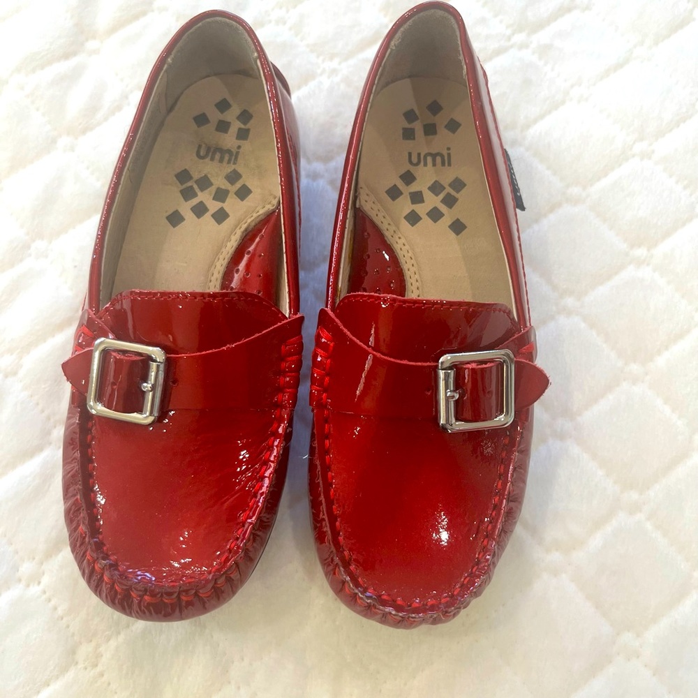 Red Umi Loafers-like new